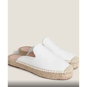 J.‎ Crew White Cotton Espadrilles